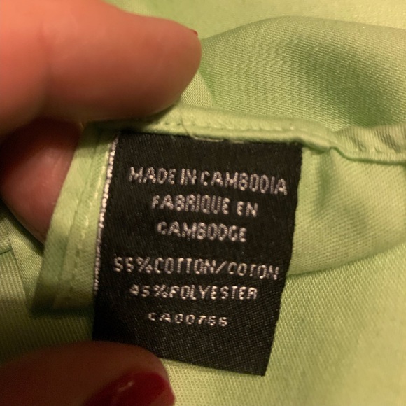 5XL Signature Carrington short sleeved dress shirt. Like new - Picture 2 of 2